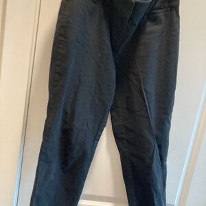 LOFT Black Straight Leg Pants Timeless Elegance
